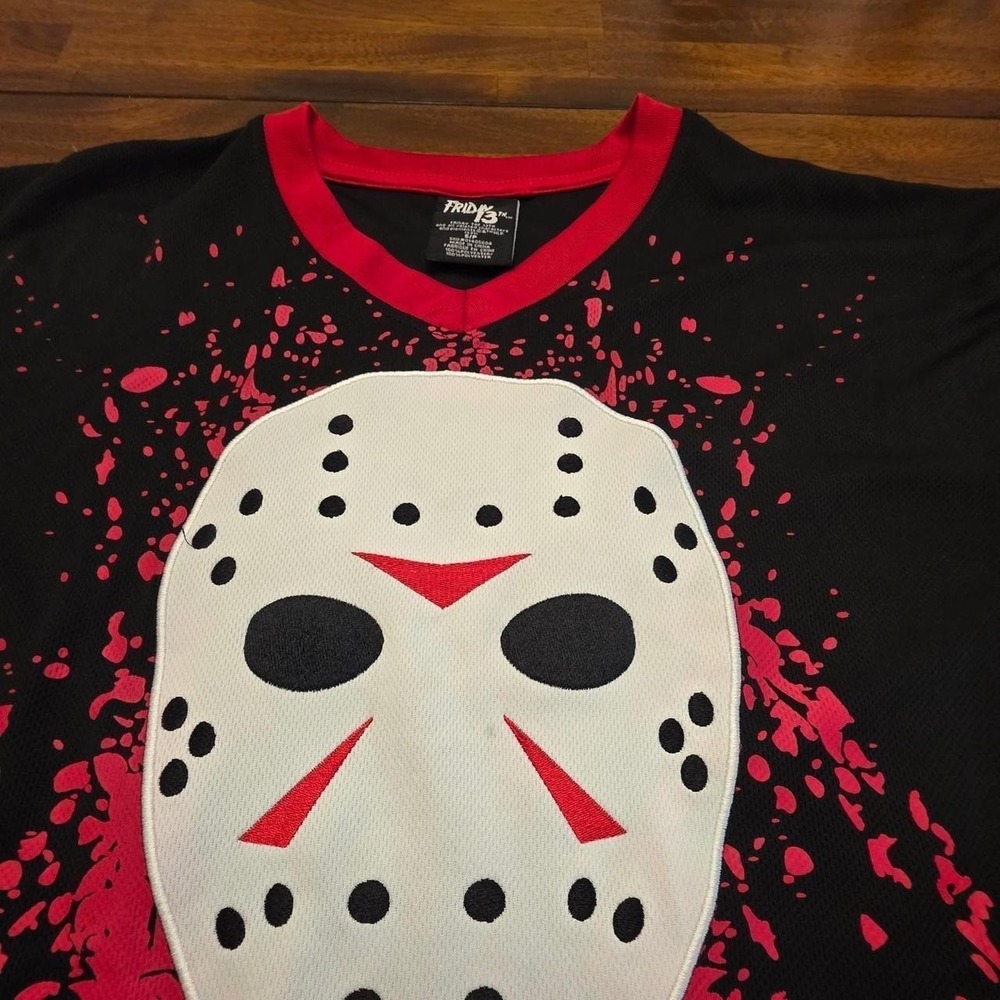 Friday the 13th hockey jersey jason vorhees small sku 61 - Picture 5 of 7